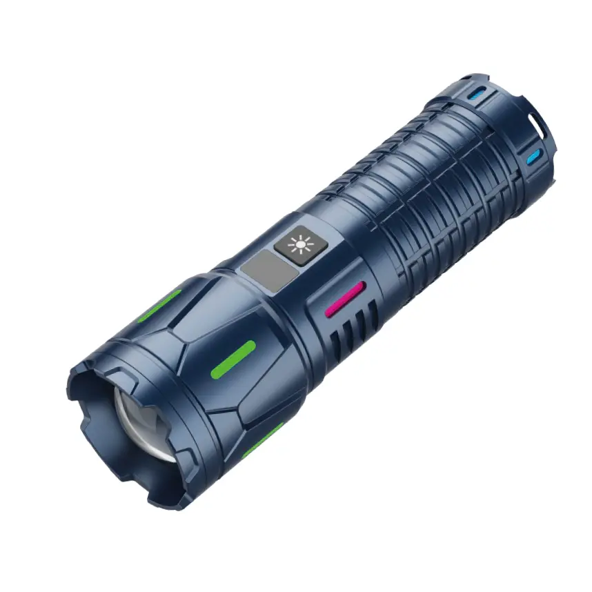 Senter Taktis LED 100W USB Isi Ulang