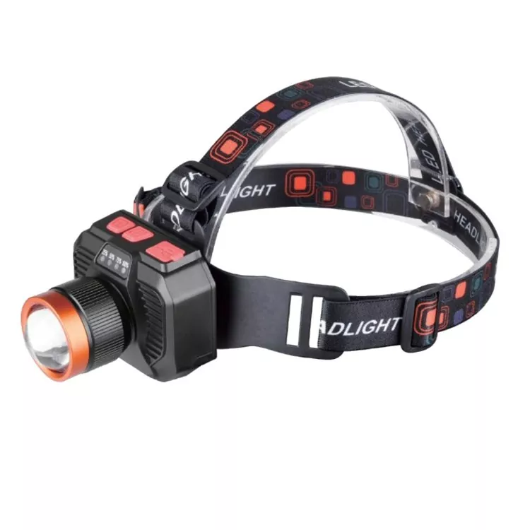Lampu Depan Laser Putih 20W Baterai Ganda 18650 Isi Ulang
