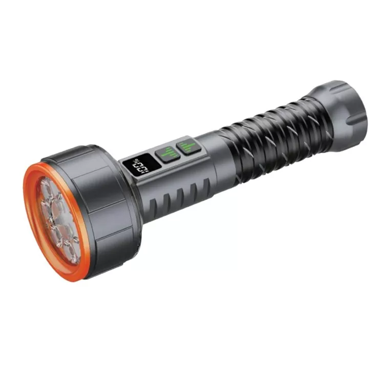 Senter LED multifungsi dengan penggunaan darurat strobo SOS