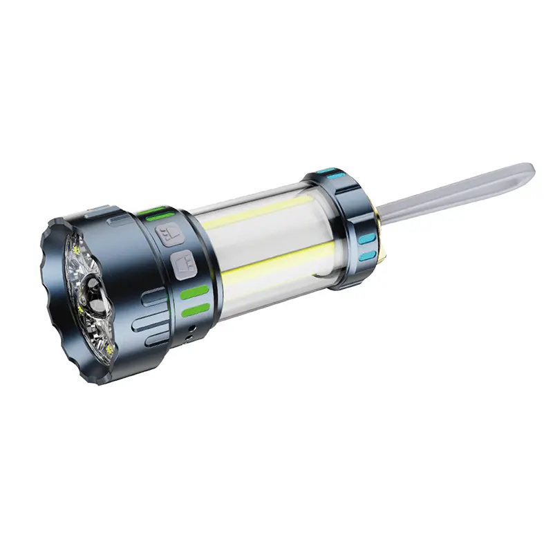 Senter Multifungsi Isi Ulang dengan Output USB