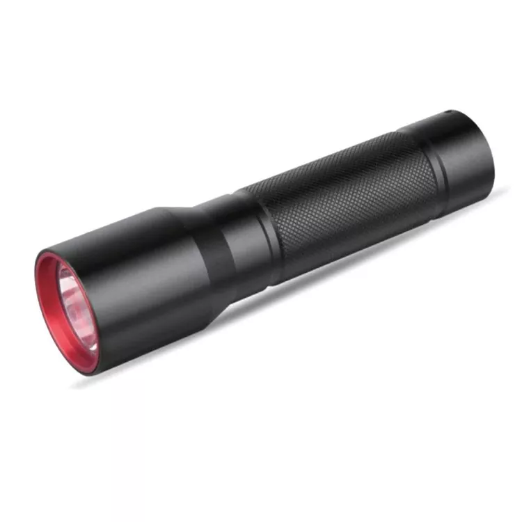 Senter LED Kecil Ukuran Saku Isi Ulang Beberapa Mode